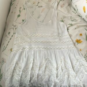 Free People Voile Trapeze Slip Dress